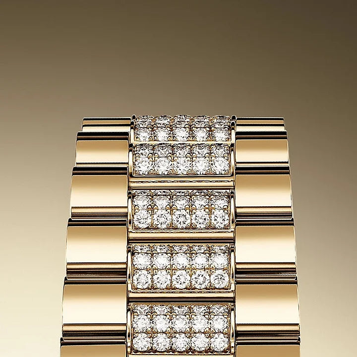 Rolex Day-Date, 36mm, 18k Yellow Cold, Ref#
128348rbr-0048