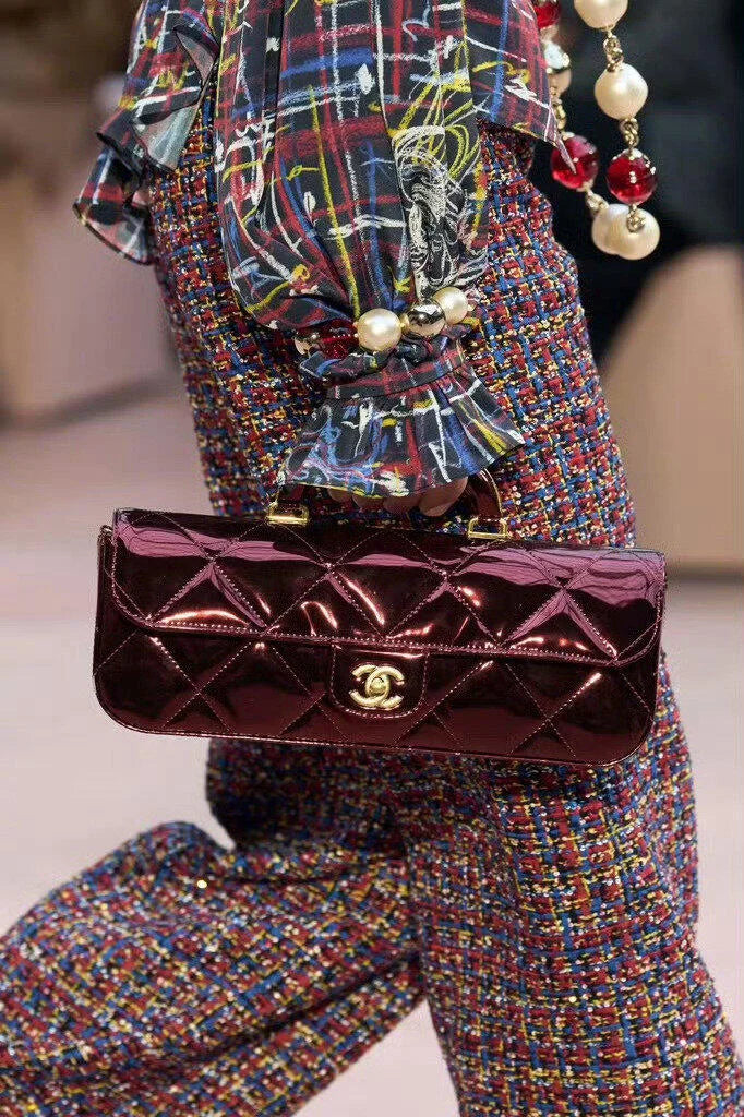 Large Flap Bag with Top Handle