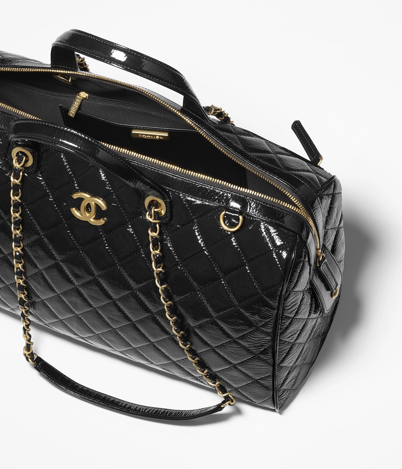 Chanel Large Bowling Bag Travel