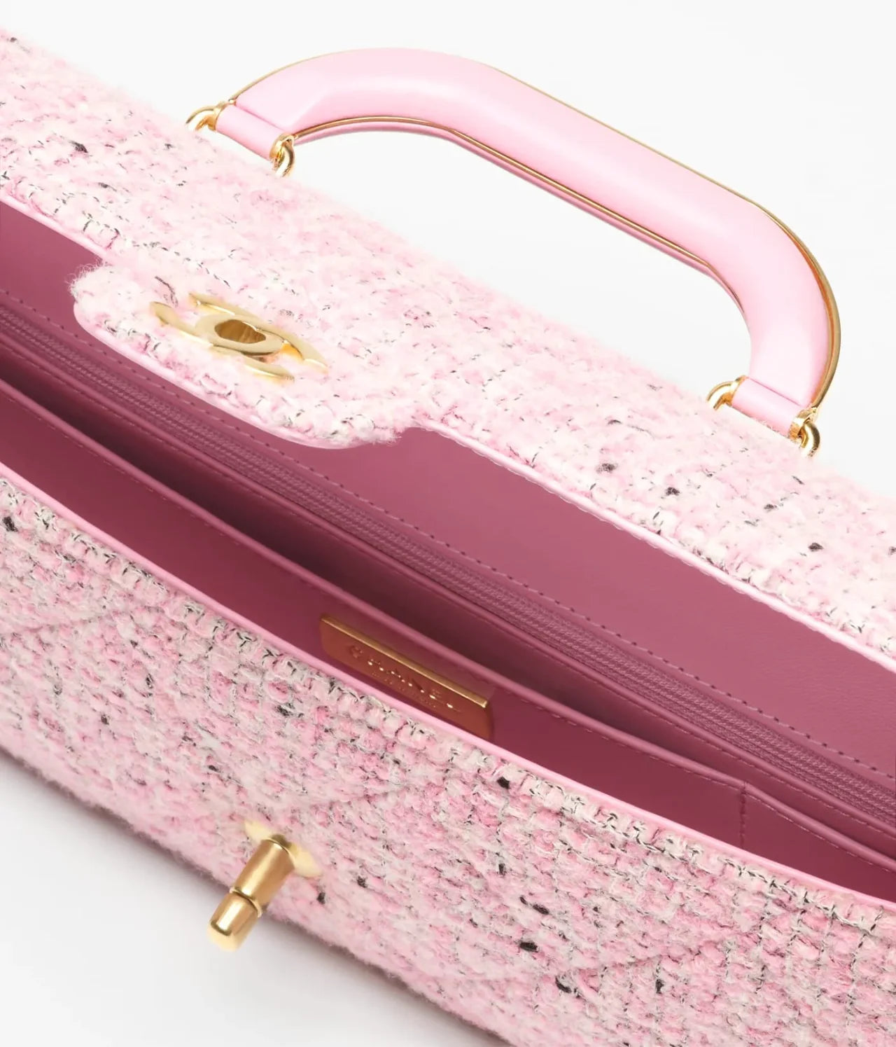 Large Flap Bag with Top Handle