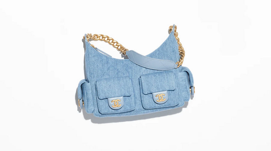 Chanel 25C explosive denim AS5302